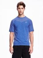 Old Navy Seamless Go Dry Performance Tee - Prize Winner Polyester