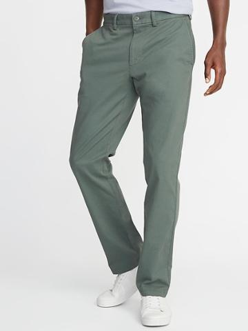 Straight Ultimate Built-in Flex Khakis For Men