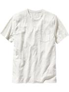 Old Navy Mens Crew Neck Pocket Tee Size Xxl Big - Heather Oatmeal