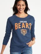 Old Navy Womens Nfl Team-graphic Sweatshirt For Women Chicago Bears Size M