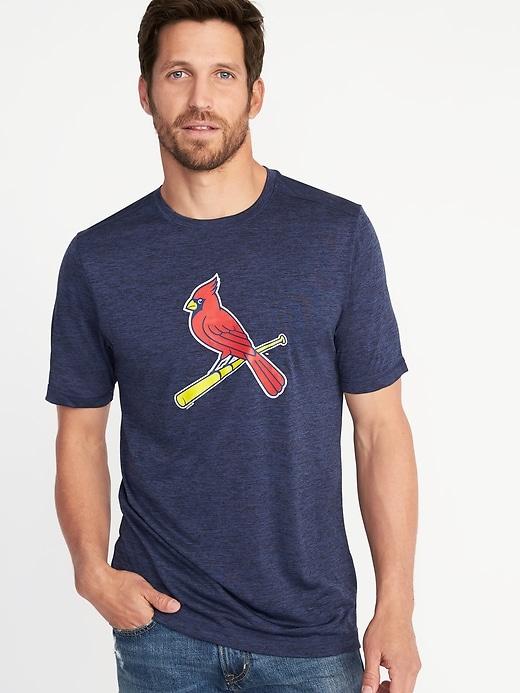 Old Navy Mens Mlb Team Graphic Performance Tee For Men St Louis Cardinals Size L