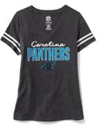 Old Navy Womens Nfl Team V-neck Tee For Women Panthers Size Xs