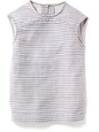 Old Navy Striped Double Weave Cocoon Dress - Railroad Stripe