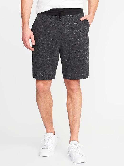 Old Navy Mens Fleece Performance Shorts For Men Black Size M