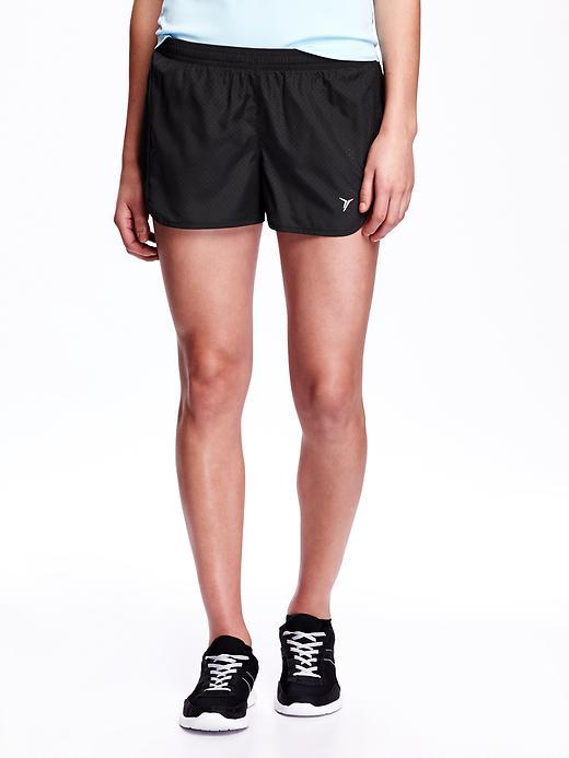 Old Navy Perforated Running Shorts - Blackjack