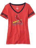 Old Navy Mlb Team Graphic V Neck Tee For Women - St Louis Cardinals