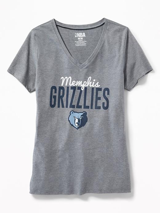Old Navy Womens Nba Team V-neck Tee For Women Memphis Grizzlies Size Xxl