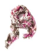Old Navy Floral Printed Square Scarf - Pink Multi Floral