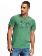 Old Navy Teenage Mutant Ninja Turtles Tee For Men - Green Acres