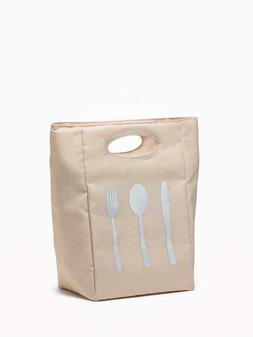 Old Navy Printed Lunch Tote Petite - Canvas