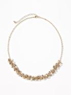 Old Navy Womens Beaded-pearl Necklace For Women Ivory Size One Size
