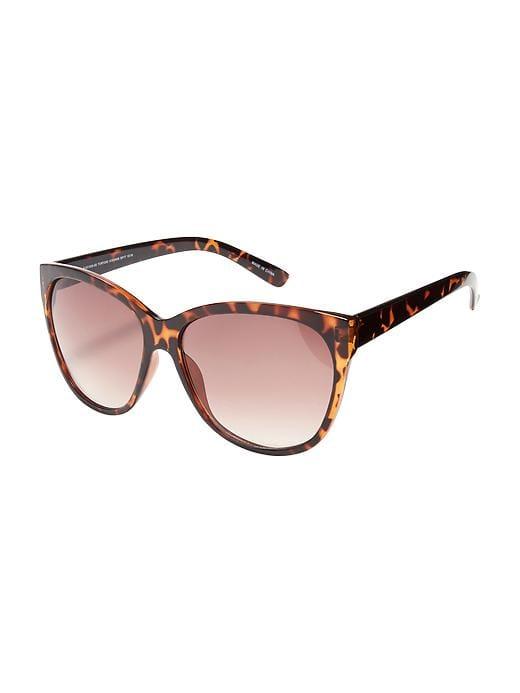 Old Navy Womens Cat-eye Sunglasses For Women Tortoise Size One Size
