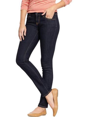 Old Navy Womens The Flirt Skinny Jeans - Rinse