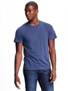 Old Navy Soft Washed Crew Neck Tee For Men - Night Flight