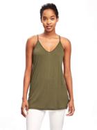 Old Navy Relaxed Lace Back Tank For Women - Hunter Pines