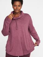 Old Navy Womens Funnel-neck Plus-size Performance Pullover Bust A Mauve Size 2x