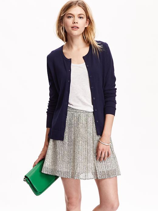 Old Navy Womens Classic Cardigans Size L Tall - Lost At Sea Navy