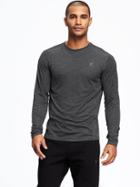 Old Navy Go Dry Pieced Tech Performance Tee For Men - Black