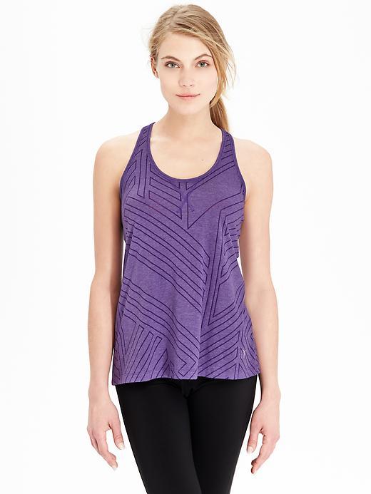 Old Navy Womens Active Burnout Tanks - The Purple One