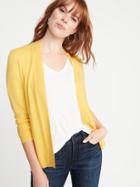 Short Open-front Sweater For Women