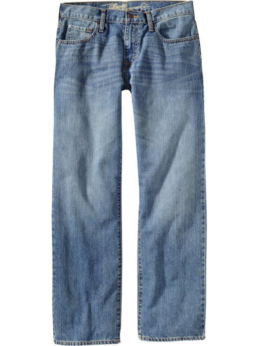 Old Navy Mens Loose Fit Jeans - New Light Vintage