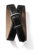 Old Navy Faux Leather Dress Belt For Men - Black