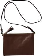 Old Navy Womens Faux Leather Crossbodies - Chocolate