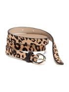 Old Navy Skinny Leopard Print Belt For Women - Leopard