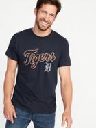 Old Navy Mens Mlb Team Graphic Tee For Men Detroit Tigers Size L