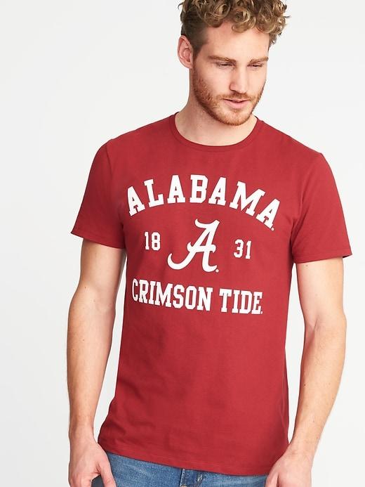 Old Navy Mens College-team Graphic Tee For Men Alabama Size M