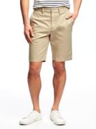 Old Navy Slim Built In Flex Max Ultimate Khaki Shorts For Men 10 - A Stones Throw
