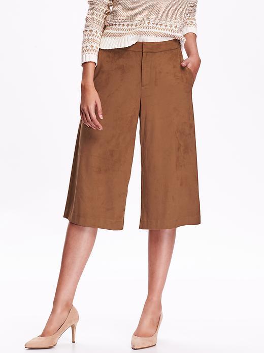 Old Navy Sueded Culottes Size 0 Regular - Coin Toss