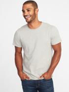 Old Navy Mens Soft-washed Perfect-fit Heathered Tee For Men Light Brown Heather Size S