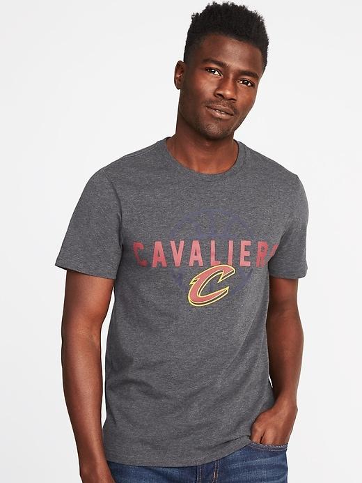 Old Navy Mens Nba Graphic Tee For Men Cavs Size S