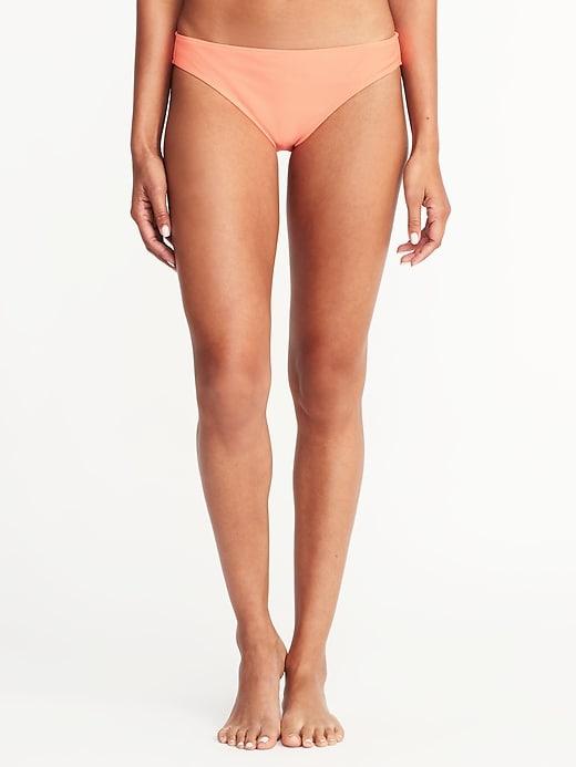 Old Navy Womens Bikini Bottoms For Women Cora Coral Neon Size Xl