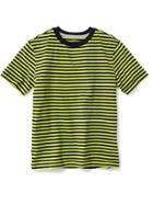 Old Navy Striped Crew Neck Tee - Total Request Lime