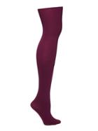 Old Navy Womens Control-top Tights For Women Wine Purple Size L/xl