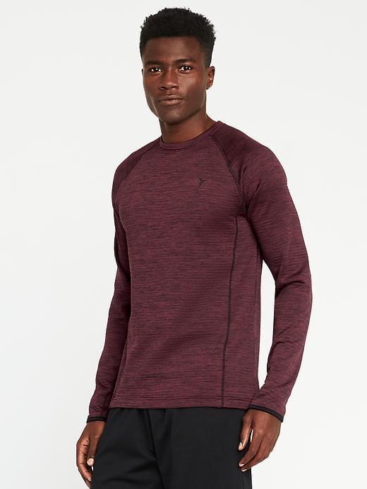 Old Navy Go Warm Thermal Performance Top For Men - Wine Tasting