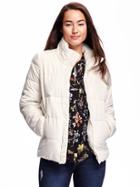 Old Navy Frost Free Quilted Jacket For Women - In A Flurry