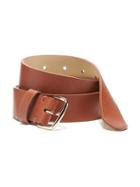 Old Navy Womens Faux-leather Belt For Women New Cognac Size Xs/s