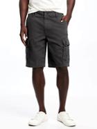 Old Navy Broken In Cargo Shorts For Men 10 - Midnight Oil