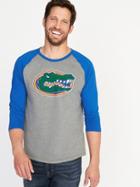 Old Navy Mens College-team Raglan-sleeve Tee For Men Florida Size Xl