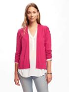 Old Navy Classic Open Front Cardi For Women - Party Started Pink