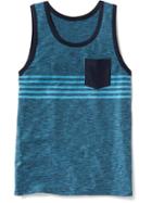 Old Navy Slub Knit Pocket Tank For Men - The New Navy