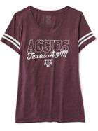 Old Navy Womens Ncaa Varsity-style Tee For Women Texas A&m Size M