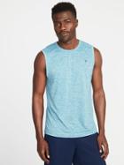 Old Navy Mens Go-dry Digi-print Performance Muscle Tank For Men Waimea Bay Beach Size Xxl