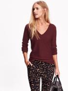 Old Navy Long Sleeve Knit Tunic Sweater Size L Tall - Marion Berry