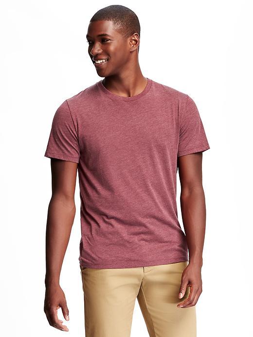 Old Navy Soft Washed Crew Neck Tee For Men - Marion Berry