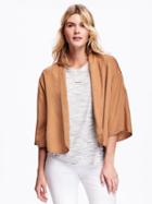 Old Navy Soft Open Front Jacket - Sly Fox