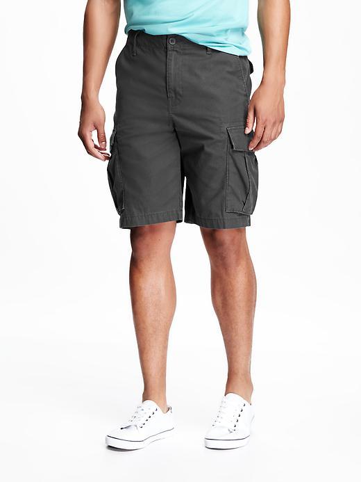 Old Navy Canvas Cargo Shorts For Men - Midnight Oil